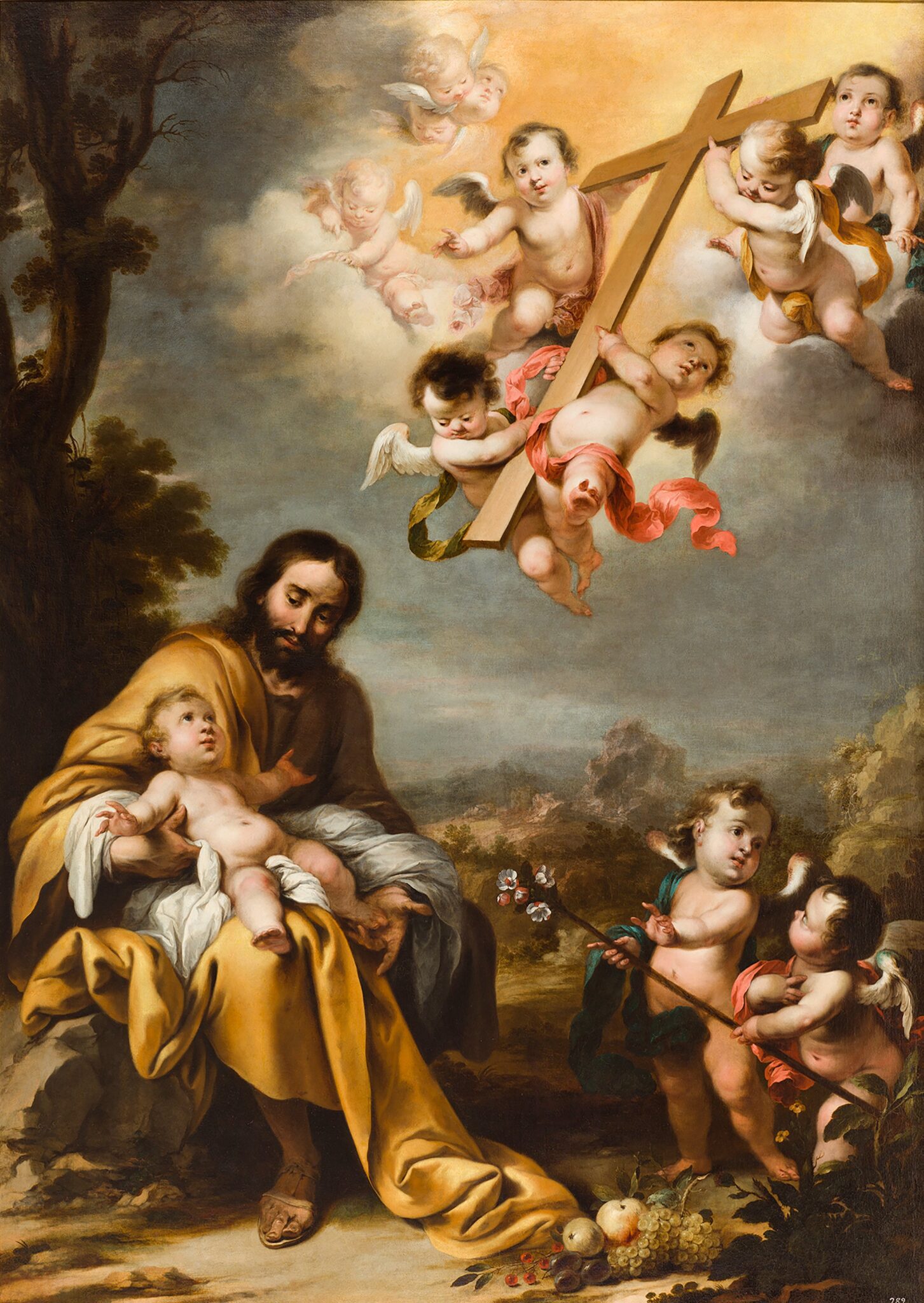São José com o Menino Jesus