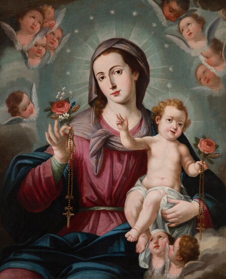 A Virgem Maria e o Menino Jesus